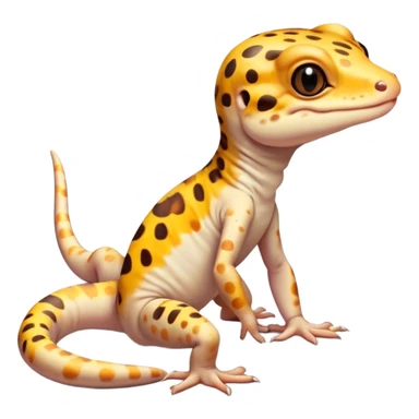 Cute leopard gecko  sticker