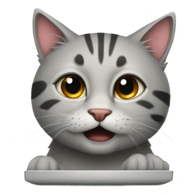 Computer scratched by a cat ￼ sticker