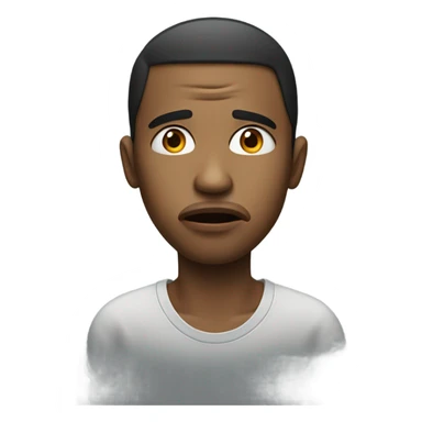 almost crying  sticker