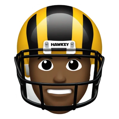 Iowa Hawkeyes Football sticker