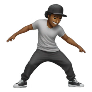Breakdance sticker