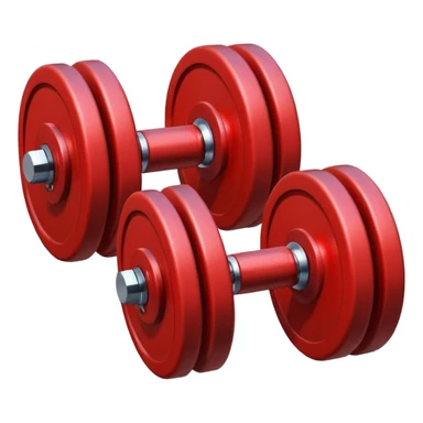 a black dumbbell with only one disk sticker