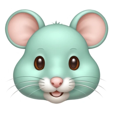 Mint colored mouse 🐭  sticker