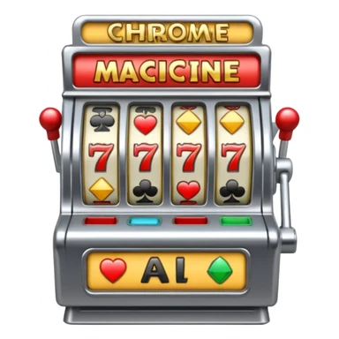 slot machine sticker