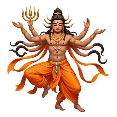 tandava dance shiva sticker