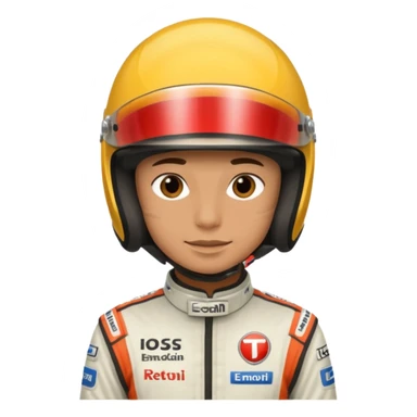 car racing driver
 sticker