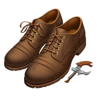 dirty shoes in house sticker