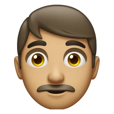 Someone giving a side eye sticker