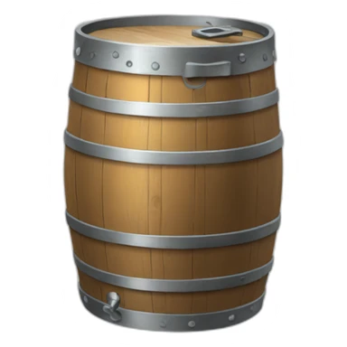 Beer keg sticker
