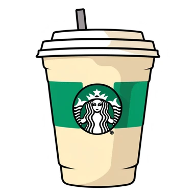 Starbucks sticker