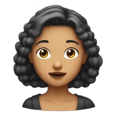 Fille chiante sticker