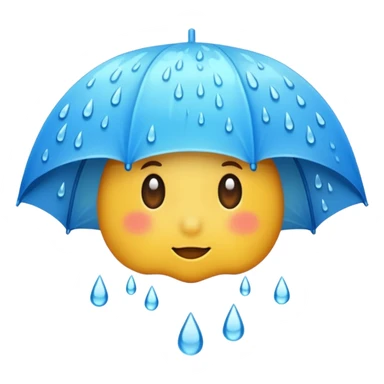 Rain season sticker