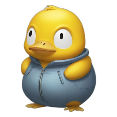 Psyduck Detektiv sticker