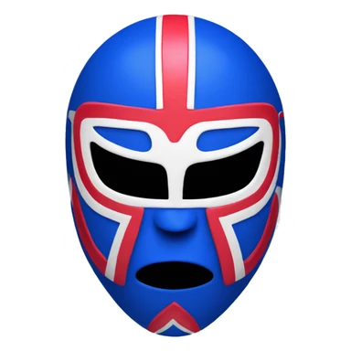 Buffalo Bills luchador mask sticker