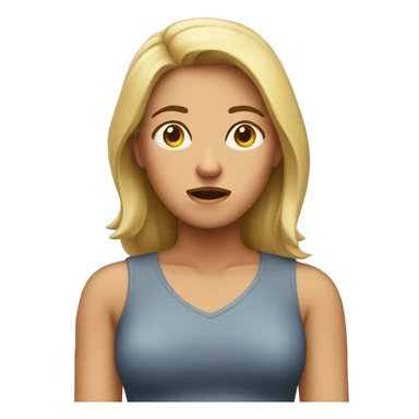 woman under pressure sticker