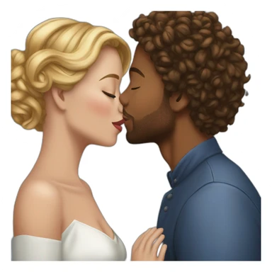 rom holland kiss dwane jonshon  sticker