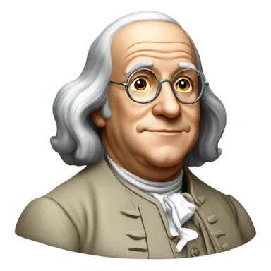 Benjamin Franklin  sticker