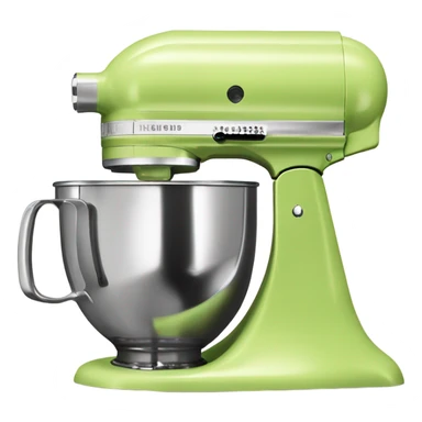 Pistachio colored Kitchenaid mixer sticker