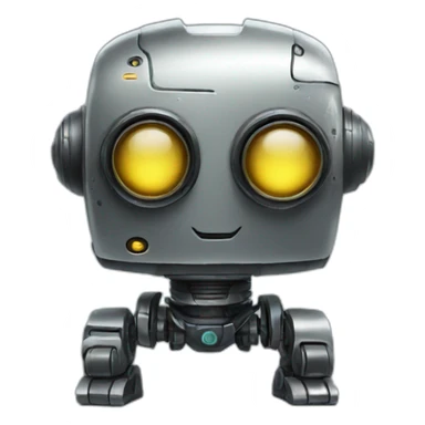 cool robot sticker