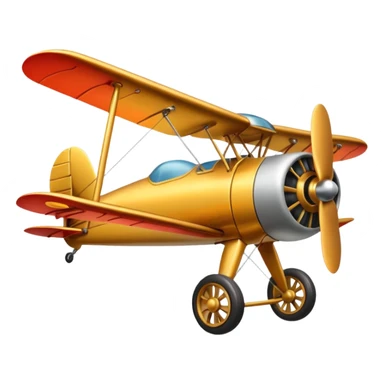biplane sticker