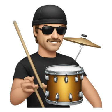 neil-peart-drummer sticker