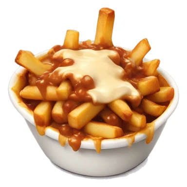 Poutine qui mange de la poutine  sticker