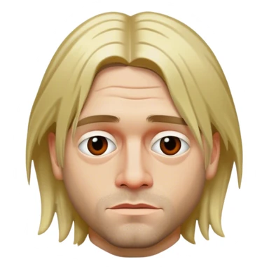 Kurt Cobain  sticker