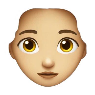 Sad angel girl sticker