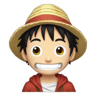 Luffy gair 5 sticker