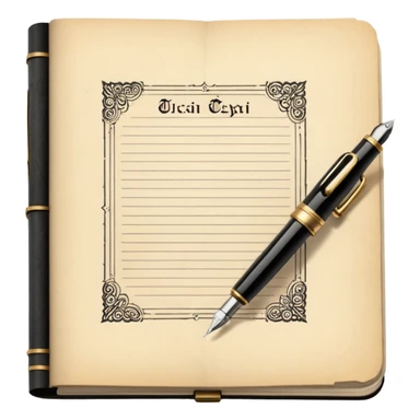 Courtroom Items, Legal Document – official case file or contract sticker