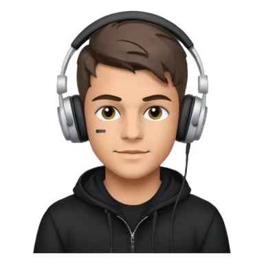 Martin Garrix playing Music sticker
