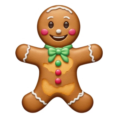 Gingerbread man  sticker