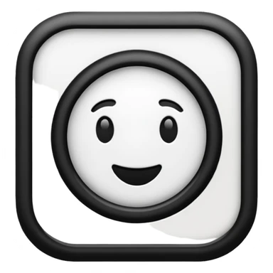 the classic fast forward emoji ⏩  in black and white sticker