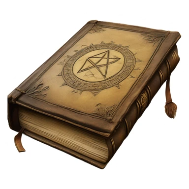 magical alchemy book sticker