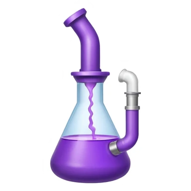 Purple Bong sticker