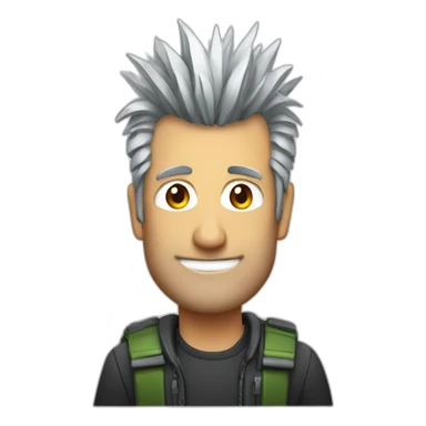 craig federighi with a mohawk sticker