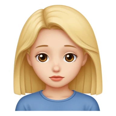 بنت خجوله ومش مبينه وشها sticker