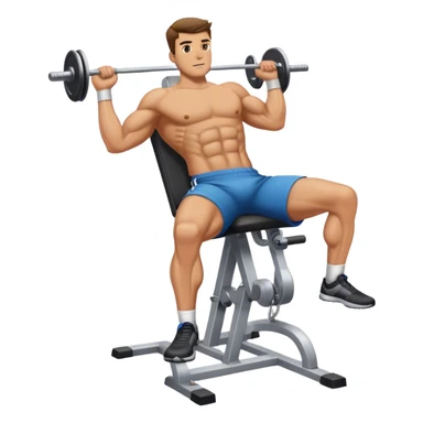 man how to do cable-machine-leg-abduction sticker