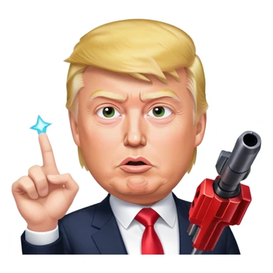 Trump shooting elon sticker