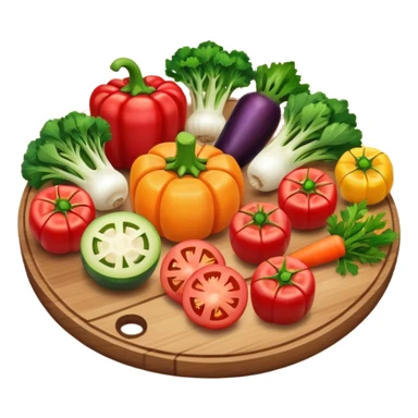 vegstables chopped sticker