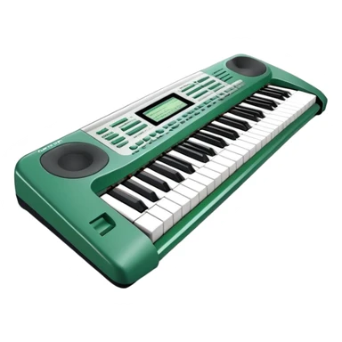 green synthesizer (casio ctk-900) sticker
