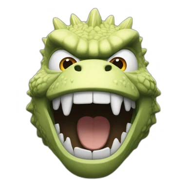 Face Godzilla movie 2019 sticker