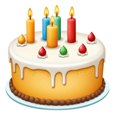 Um bolo de aniversário com o nome Dinis  sticker