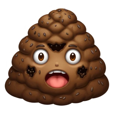 💩+😱 sticker