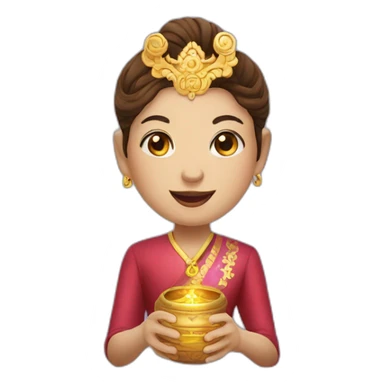 thailand fortune teller sticker