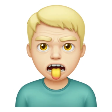 he smells bad  sticker