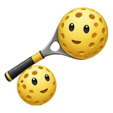 pelota de pickleball sticker