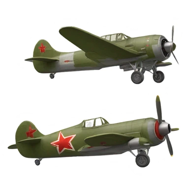 ww2 airplane ussr sticker
