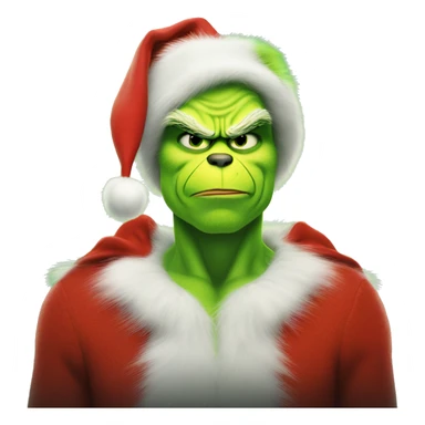 henry cavill as grinch sticker