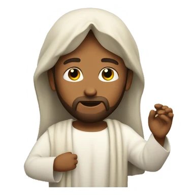 jesus christ pray sticker